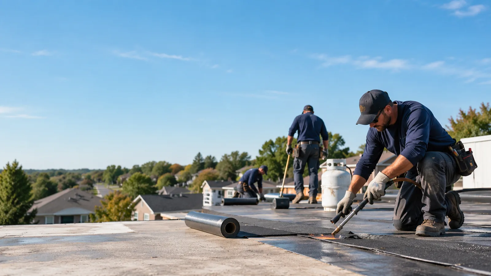 Flat Roof Leak Repair providers in Packwood, IA